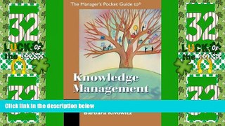 Full [PDF] Downlaod  The Manager s Pocket Guide to Knowledge Management (Manager s Pocket Guide
