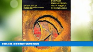 Full [PDF] Downlaod  Business Engineering with Object Technology  READ Ebook Online Free