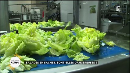 Santé: Il vaut mieux laver vos salades que de les acheter en sachet !