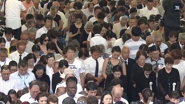Les Japonais commémorent l'attaque nucléaire de Nagasaki