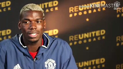 Paul Pogba : Amazing first interview #POGBACK