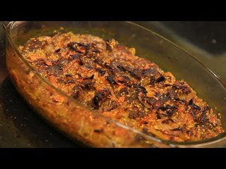 طاجن لحم بالمشمش والسمسم | الشيف شربيني