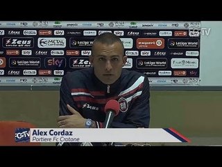 Crotone-Atletico Madrid, la conferenza post gara