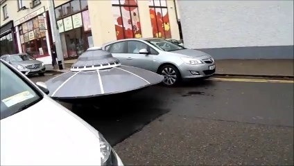 Une soucoupe volante se fait pourchasser par la police en Irlande