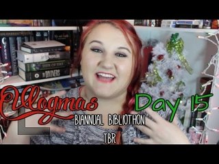 Biannual Bibliothon TBR 2015 | Vlogmas Day 15