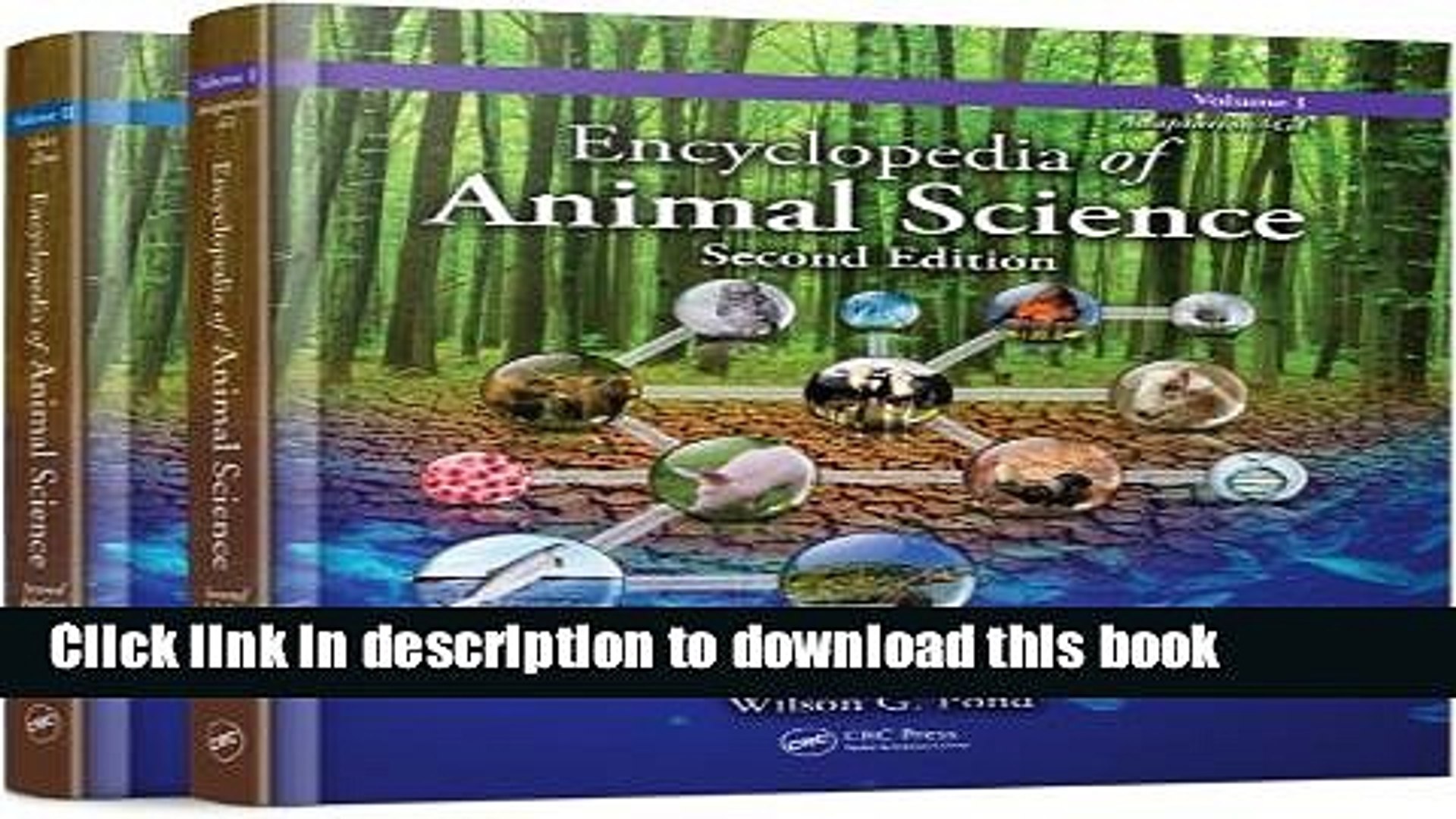 ⁣[Popular Books] Encyclopedia of Animal Science, Second Edition - (Two-Volume Set) (Dekker