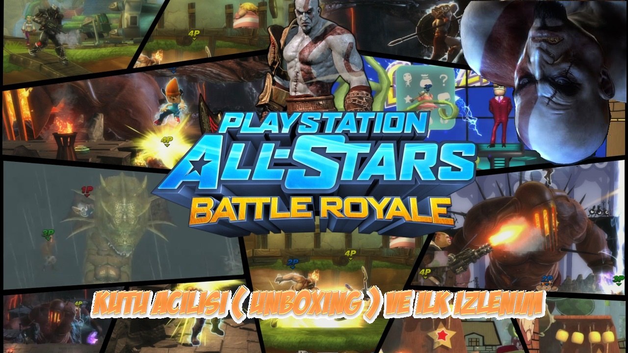 PlayStation All Stars Battle Royale Kutu Açılışı Unboxing ve İlk İzlenim