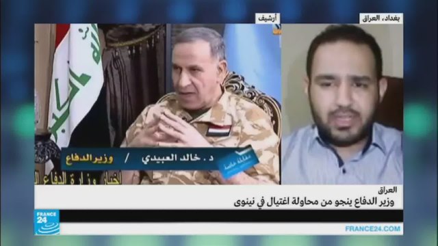 وزير الدفاع العراقي ينجو من محاولة اغتيال في نينوى