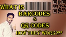 What is Barcodes & QR Codes ? How they Work? Explained In Hindi / Urdu