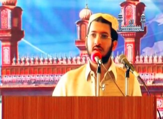 Sahibzada Sultan Ahmad ali Sb speaking about impact of entertainment media on our Cultural Civilization