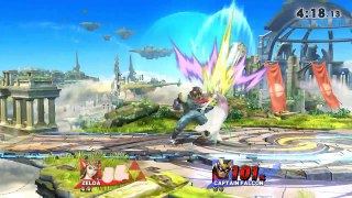 For Glory: Zelda (Zezima) vs Captain Falcon (Green)