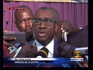Me SIDIKI KABA "j'ai toujours  prôner pour un dialogue social"
