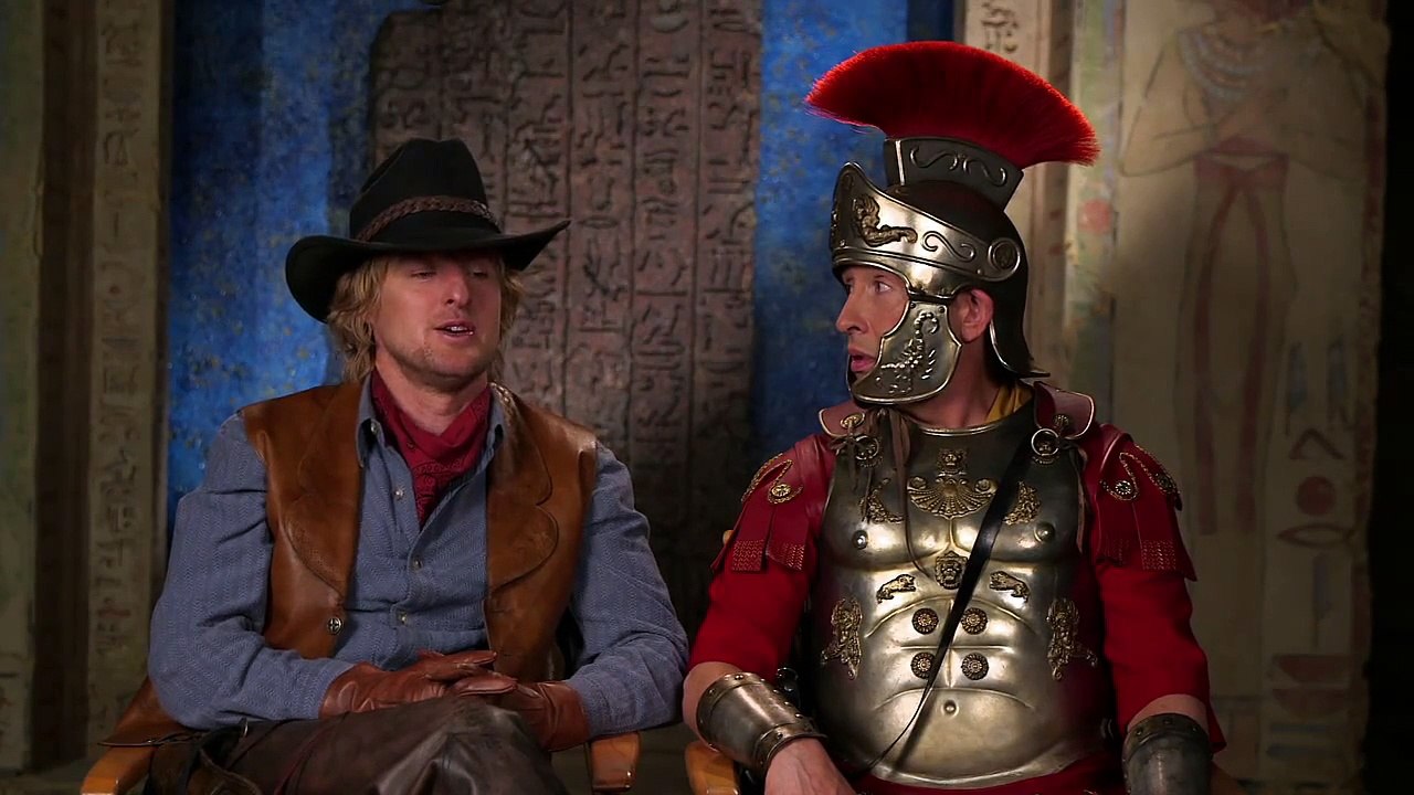 La Nuit au Musée : le Secret des Pharaons - Interview Owen Wilson et Steve Coogan VO