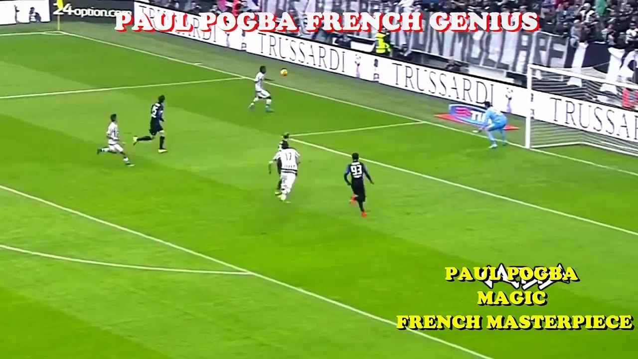 Paul Pogba French Genius -The Beast Of Football 2016 - Craziest Skills & Goals Juventus 2016 HD_27