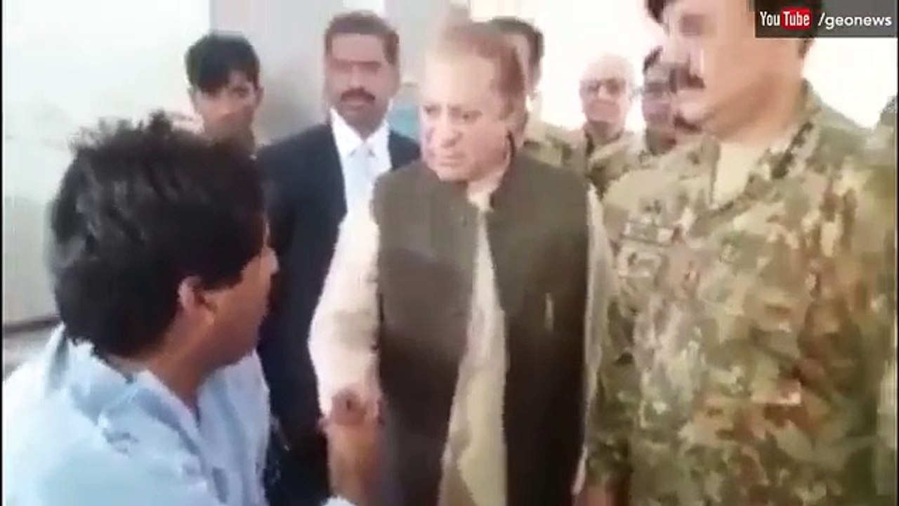 What an injured lawyer said to Nawaz Sharif and Raheel Sharif