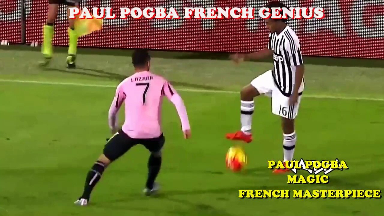 Paul Pogba French Genius -The Beast Of Football 2016 - Craziest Skills & Goals Juventus 2016 HD_29