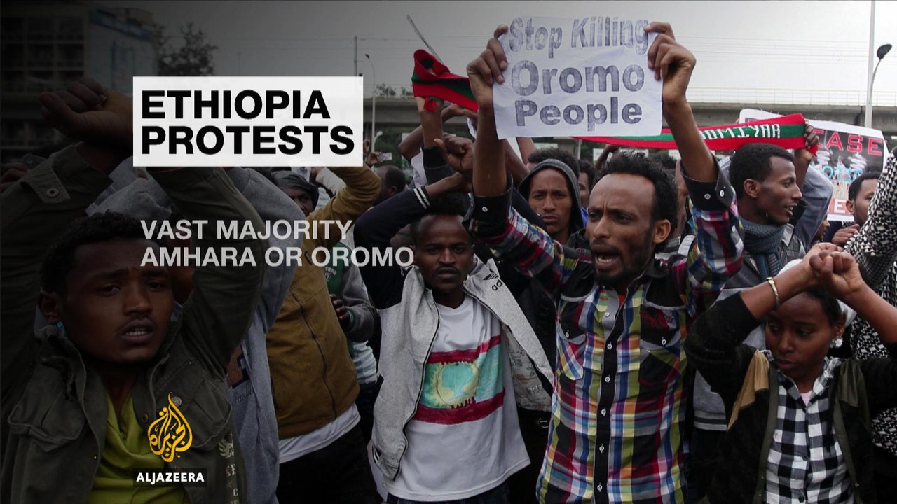 Ethiopia: Dozens killed in anti-government prot...