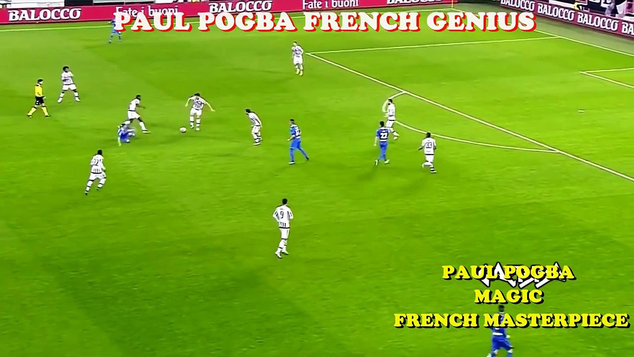 Paul Pogba French Genius -The Beast Of Football 2016 - Craziest Skills & Goals Juventus 2016 HD_38