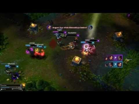 RoadFury - League of Legends - Awesome Moments 02 - Soraka, Fiora, Twisted Fate