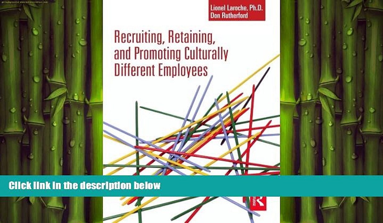FREE PDF  Recruiting, Retaining and Promoting Culturally Different Employees  FREE BOOOK ONLINE