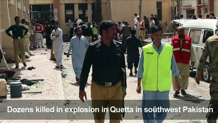 Pakistan hospital blast kills at least 45