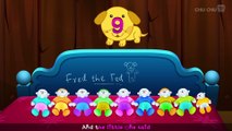 Ten In The Bed Nursery Rhyme With Lyrics - Cartoon Animation Rhymes -u0026 Songs for Children