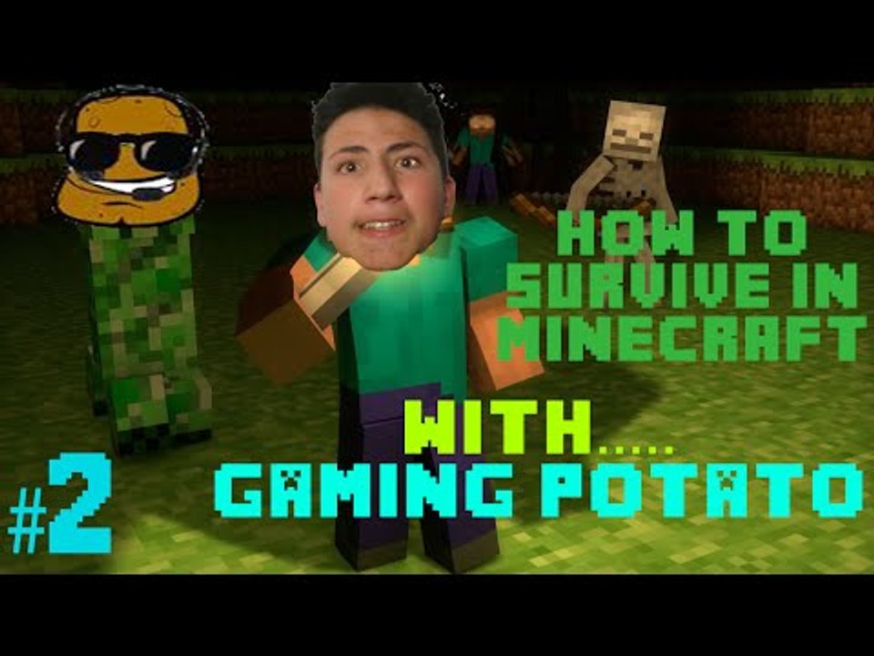HOLY SHEEP !!!-How to survive in Minecraft #2-(With GamingPotato)