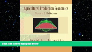 FREE DOWNLOAD  Agricultural Production Economics Second Edition  FREE BOOOK ONLINE