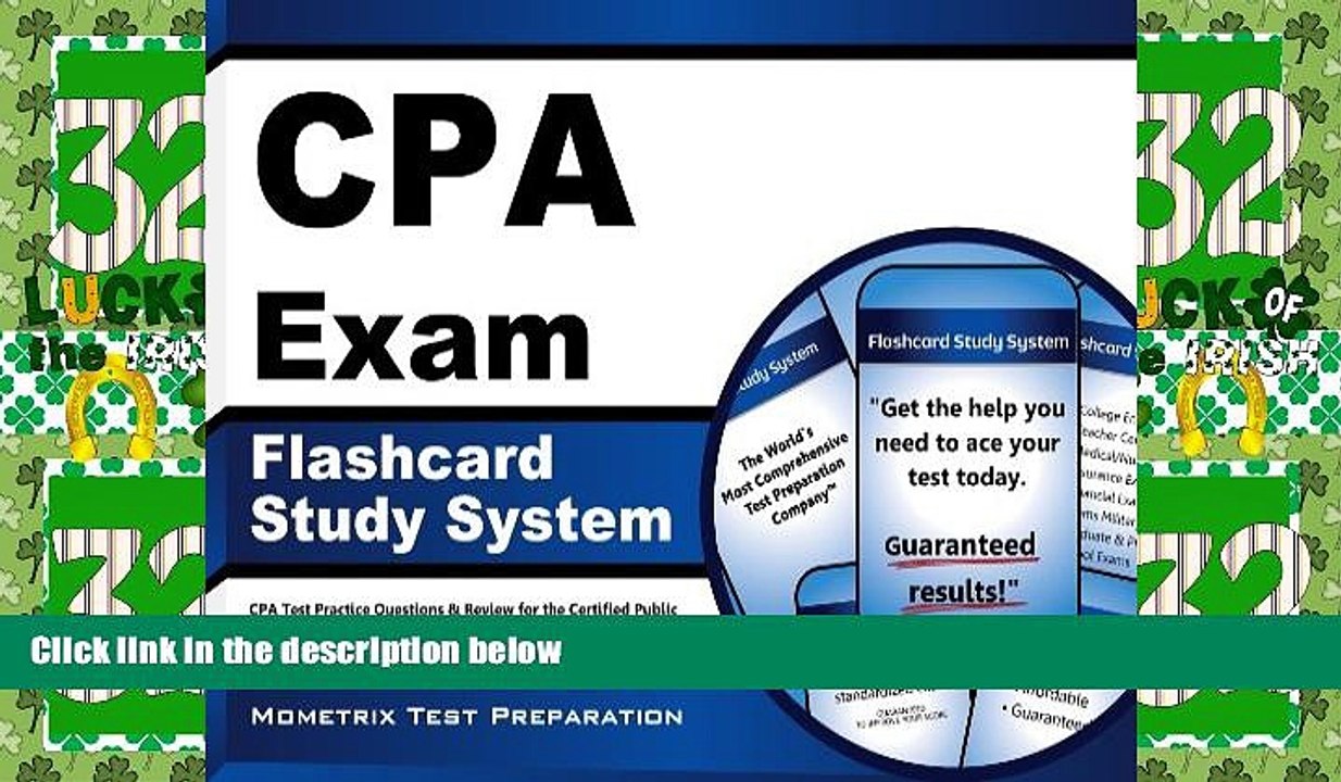 Big Deals  CPA Exam Flashcard Study System: CPA Test Practice Questions   Review for the Certified