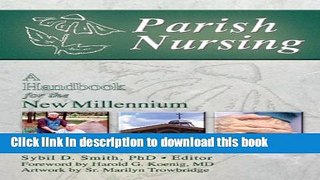 [Popular] Parish Nursing: A Handbook for the New Millennium Hardcover OnlineCollection