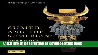 [Popular] Sumer and the Sumerians Hardcover Free
