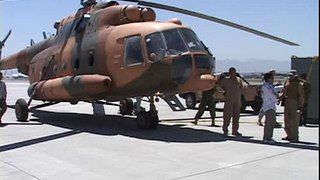 Afghan Air Force Mi-17 Sling Load