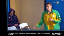 JO de Rio 2016 : Le regard noir de Michael Phelps en chambre d’appel