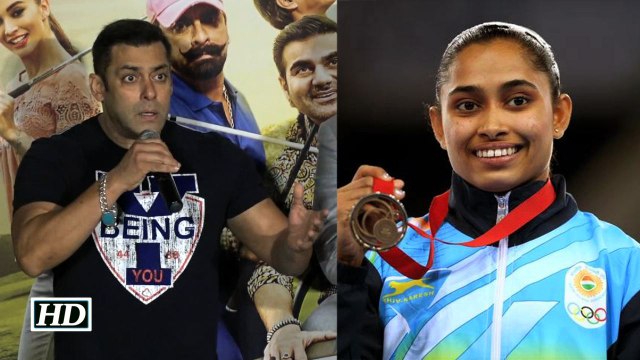 Watch Olympics Goodwill Ambassador Salman Gets Dipa Karmakars Name WRONG