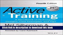 [Download] Active Training: A Handbook of Techniques, Designs, Case Examples, and Tips Hardcover