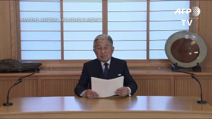 Imperador japonês admite dificuldade para exercer cargo