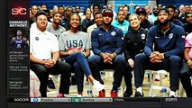 Team USA Basketball 2016 vs Venezuela - Rio Olympics 2016 - Carmelo Anthony Interview