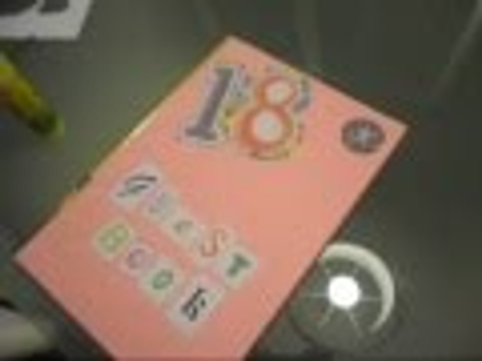 Tutorial - Birthday guestbook!