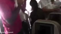 Terrifying video of evacuation of Emirates plane crash landing