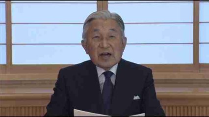El emperador de Japón quiso anunciar su intención de abdicar el año pasado