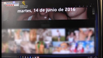 Detenidos siete miembros de una red que distribuyó pornografía infantil durante quince años