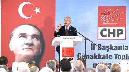 Çanakkale CHP Lideri Kılıçdaroğlu Konuştu 6-
