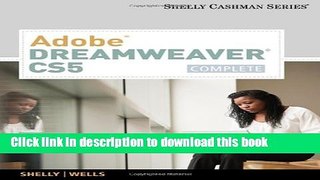 [PDF] Adobe Dreamweaver CS5: Complete (Adobe CS5 â€” Shelly Cashman SeriesÂ®) E-Book Free