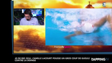 JO de Rio 2016 : Camille Lacourt pousse un gros coup de gueule contre le dopage dans la natation (vidéo)