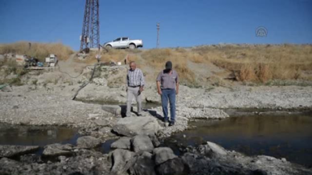 Polatlı'da Sakarya Nehri Kurudu