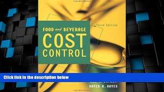 Must Have  Food and Beverage Cost Control  READ Ebook Full Ebook Free