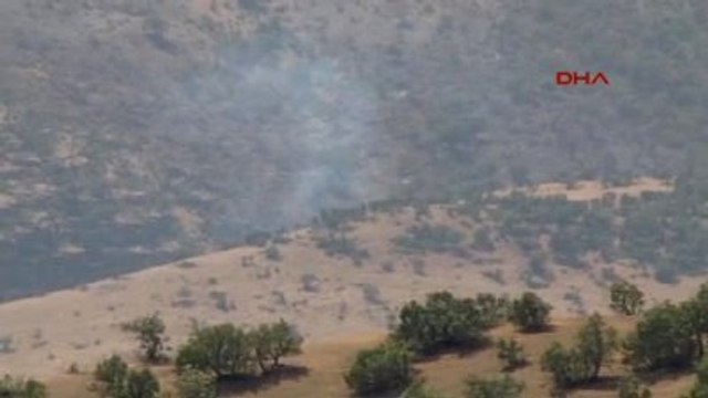 Hakkari-Şemdinli'de PKK'lı Teröristler Askeri Üs Bölgesine Havanla Saldırdı