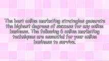 6 Online Marketing Strategies That Are Essential For Success