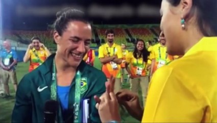 JO de Rio : une joueuse de rugby demandée en mariage par sa petite amie