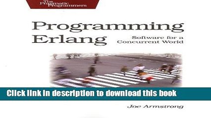 [Download] Programming Erlang: Software for a Concurrent World Hardcover Free